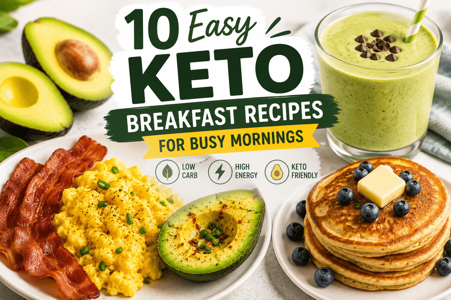 10 Easy Keto Breakfast Recipes for Busy Mornings