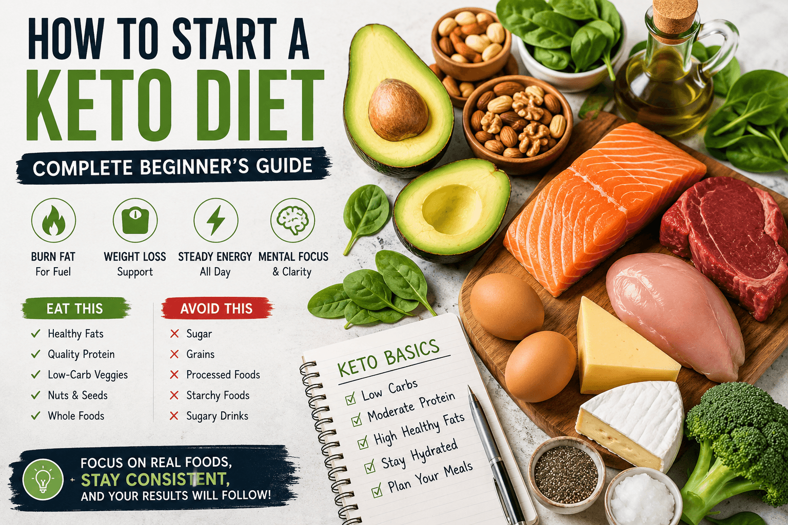 How to Start a Keto Diet: Complete Beginner's Guide